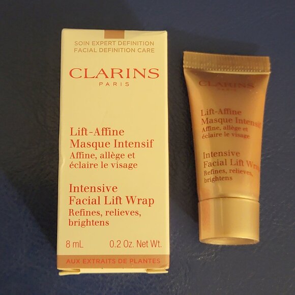 Clarins Intensive Facial Lift Wrap Masque NIB 8ML - Picture 2 of 12